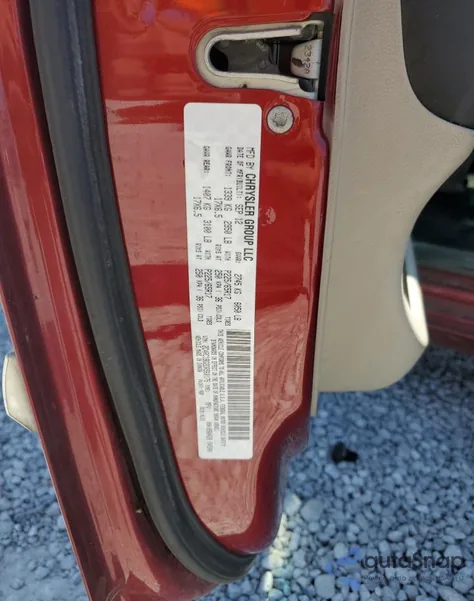 2013 Chrysler Town & Country Touring из США, поврежденный, VIN 2C4RC1BG2DR560175